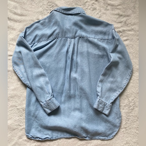 Blue Button Down - Picture 2 of 3